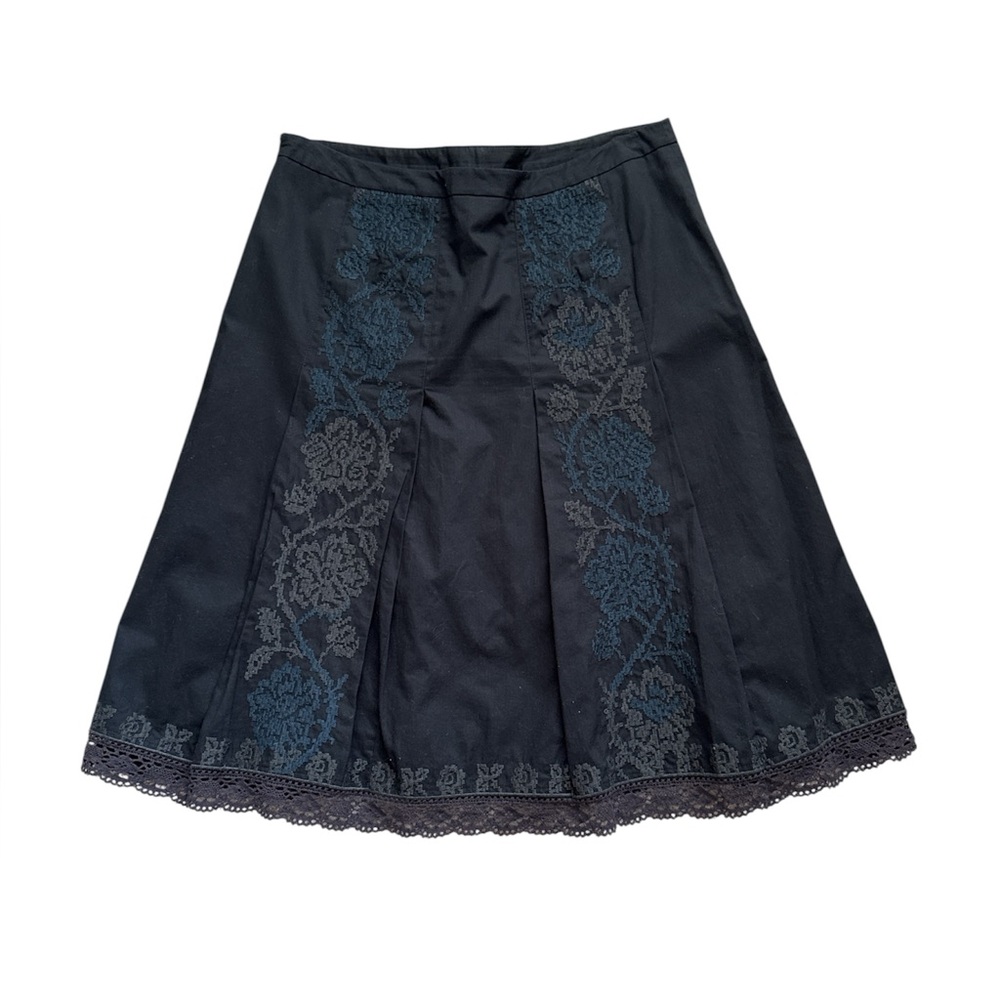 Elegant Black Lace Skirt